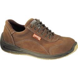Chaussure de sécurité Viper taille 42 marron S2 SRC EN ISO 20345 cuir velours LE