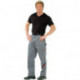 Pantalon à ceinture Highline taille 46 ardoise/noir/rouge 65 % PES / 35 % coton PLANAM