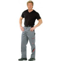 Pantalon à ceinture Highline taille 46 ardoise/noir/rouge 65 % PES / 35 % coton PLANAM