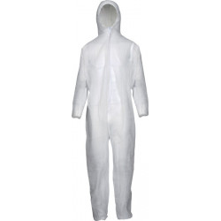 Combinaison jetable taille XXL blanc catégorie EPI I ASATEX