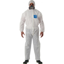 Combinaison de protection AlphaTec 1500 Plus taille S blanc catégorie EPI III ANSELL