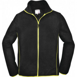 Veste en polaire pour homme taille XL noir/limette TERRAX