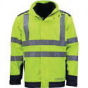 Veste protect. contre intempér. flammes taille L jaune/bleu ASATEX