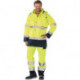 Parka de signalisation taille L jaune/marine
