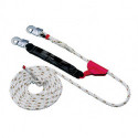 Antichute coulissant MAS S 16 EN353-2 longueur 20 m D. de la corde 16 mm MAS