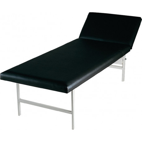Divan de repos ASR A4.2 env. L2000xl.700xH500 mm tube d’acier, revêtement noir SöhNGEN