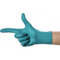 Gant jetable SolidSafety ChemN Special taille L vert nitrile EN 374 EN 455 caté