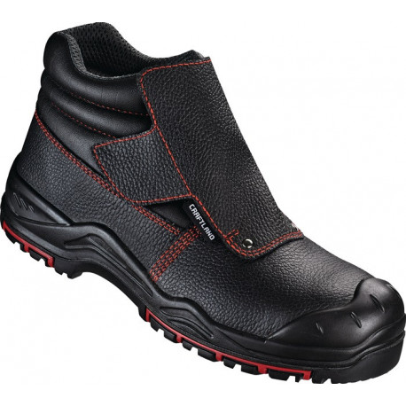 Botte de soudeur Eisennach ÜK taille 41 noir S3 HRO SRC EN ISO 20345 cuir légère