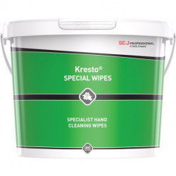 Lingette nettoyante pour les mains Kresto® Special WIPES parfumé 150 pièces voil