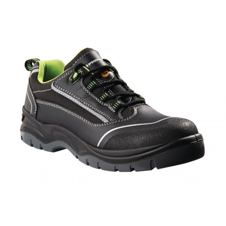 Chaussure de sécurité Kuba taille 45 noir/vert S3 SRC ESD EN ISO 20345 microfibr
