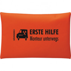 Trousse de premiers secours Monteur en déplacement l.210xH140env. mm orange SöhNGEN