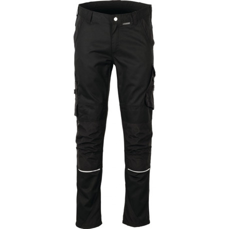 Pantalon à ceinture Norit taille 48 noir/noir 65 % PES, 35 % coton PLANAM