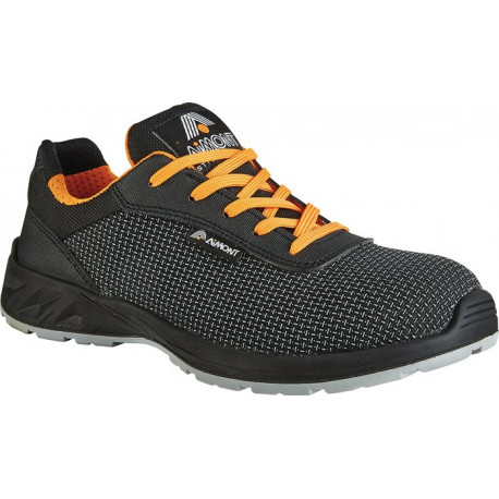 Chaussure de sécurité Diamont HAVOC taille 44 noir/orange S3 SRC EN ISO 20345 Pu