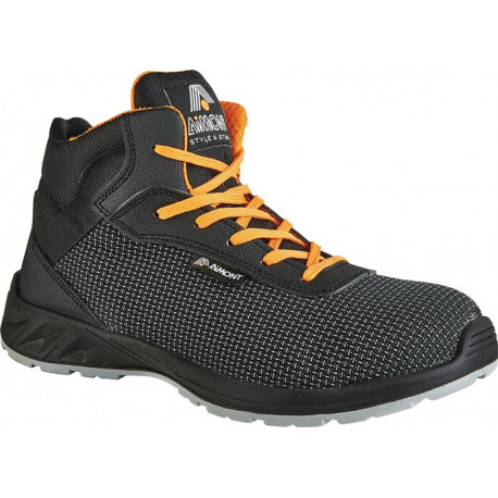 Botte de sécurité Diamont AVANGER taille 45 noir/orange S3 SRC EN ISO 20345 Pute