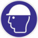Pictogramme d'obligation ASR A1.3/DIN EN ISO 7010 utiliser protection tête film
