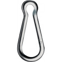 Mousqueton DIN 5299 forme C longueur 100 mm épaisseur de fil 10 mm capacité de (Par 25)