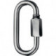 Maillon d'attache rapInte taille 10 H. intérieure 70 mm l. d’ouv. 120 mm galvani (Par 25)
