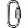 Maillon d'attache rapInte taille 10 H. intérieure 70 mm l. d’ouv. 120 mm galvani (Par 25)