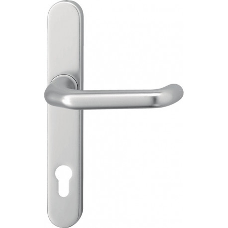 Poignée porte-1/2 Ini-Garnitur Kronos 1300/0235 Alu.F12 PZ EDI