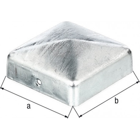 Chapeau de poteau 70x70mm Forme carré GAH (Par 10)