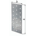 Support panneau perforé 300x120x2 galvanisé.EN 14545:29-2 GAH (Par 25)