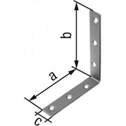 Equerre L.75 x 75mm B.16mm S.2mm VA Trou-D.55mm GAH (Par 25)