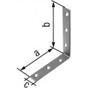 Equerre L.75 x 75mm B.16mm S.2mm VA Trou-D.55mm GAH (Par 25)