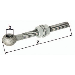 Anneau à visser M20 L.150mm 18mm zingué