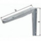 Equerre L.300mm H.250mm Acier brut, galvanisé à chaud Capacité 250kg GAH