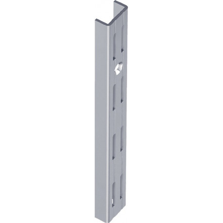 Rail mural L.1500mm aluminum acier 2 crochets ELEMENT SYSTEM (Par 2)