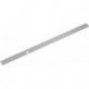 Plaque de montage adaptée au rail coulissant G-EMR blanc 9016 H.40mm DORMAKABA
