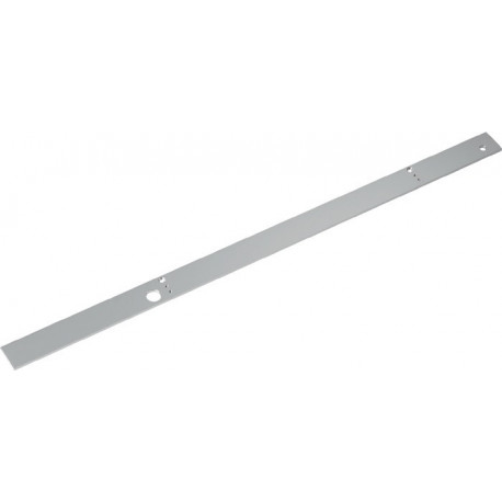Plaque de montage adaptée au rail coulissant G-EMR blanc 9016 H.40mm DORMAKABA