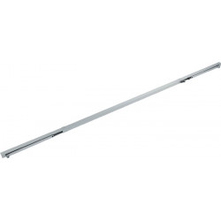 Glissière pour GSR-EMR-1/VL pour TS 93 B argent Côté charnière DORMAKABA