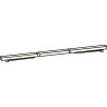 Glissière pour GSR/VL pour TS 93 B argent Côté charnière DORMAKABA