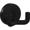 Crochet double 477.90B025 .43,5mm PA 90 noir ma D.50mm HEWI
