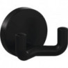 Crochet double 477.90B025 .43,5mm PA 90 noir ma D.50mm HEWI