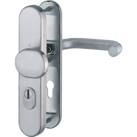Poignée porte Paris FS-E86G/3331/3310/138F Inox F69 D/K TS 42-47mm PZ rd