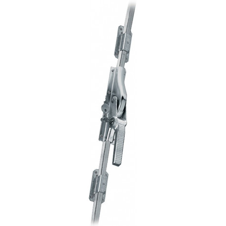 Poignée ouverture portail 902 DIN gauche / droite barre carrée en métal léger galvanisé 13x13 mm FUHR