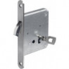 Serrure à pêne 0371/0372 Boulon boussole PZ acier carré 20 x 172 mm
