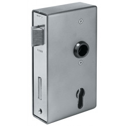 Serrure 140P DIN Droite Mesure A30xB94xC172mm Mandrin 60mm AMF