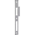 Plaque de frappe à rabat B 9000 Inox rect.B.24xL.216mm DIN Droite BKS