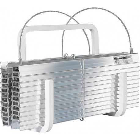 Rangememnt Kletter-Fix KF N aluminium 24 échelons charge totale max 300 kg