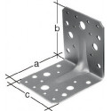 Equerre renforcée 90x90x65mm Nbr trou 4/18 S.2,5mm GAH (Par 50)