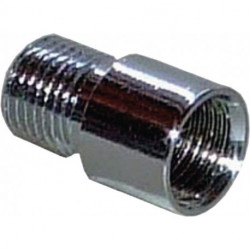 Rallonge pour judas en laiton blanc Bohr-D. 14 mm longueur 10 mm BMB