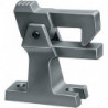 Arret portail 3805/3807 Coulée de métal léger F1 naturf.elox.m.Puffer DENI