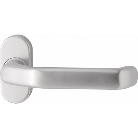 Poignée porte 1200/2133 Inox EST courbé carré.9mm EDI