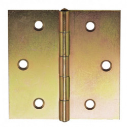 Charnière H.100mm B.100mm S.2,2mm Acier galvanisé bleu gerolltstarkRect.VORMANN (Par 12)