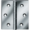 Charnière 10503 H.80mm B.80mm S.1,5mm Acier laminé, angulaire VORMANN (Par 10)