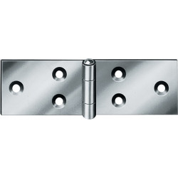 Charnière H.32mm Ouvert 100mm S.1,2mm VA VORMANN (Par 10)