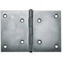 Charniere inox 1.4301 10504 H.60mm B.90mm S.1,2mm roulé (Par 10)